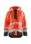 High Vis Rood/Zwart