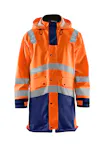 High Vis Oranje/Marineblauw