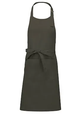 Kariban Polyester-Baumwoll-Schürze mit Fach