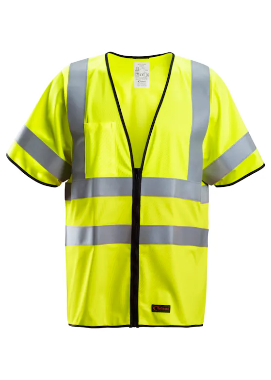 Snickers Workwear ProtecWork 4361 Weste, Klasse 3, flammenhemmend, reflektierend