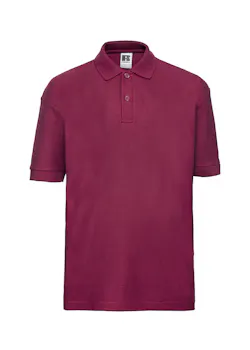 Russell Athletic Z539K Poloshirt Classic Polycotton Piqué Regular Fit Kinderen miniatuur
