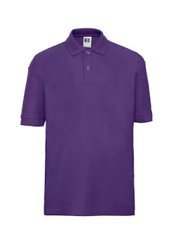Russell Athletic Z539K Poloshirt Classic Polycotton Piqué Regular Fit Kinderen miniatuur