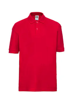 Russell Athletic Z539K Poloshirt Classic Polycotton Piqué Regular Fit Kinderen miniatuur