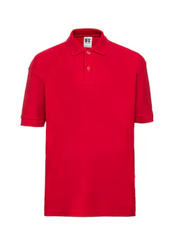 Russell Athletic Z539K Poloshirt Classic Polycotton Piqué Regular Fit Kinderen miniatuur