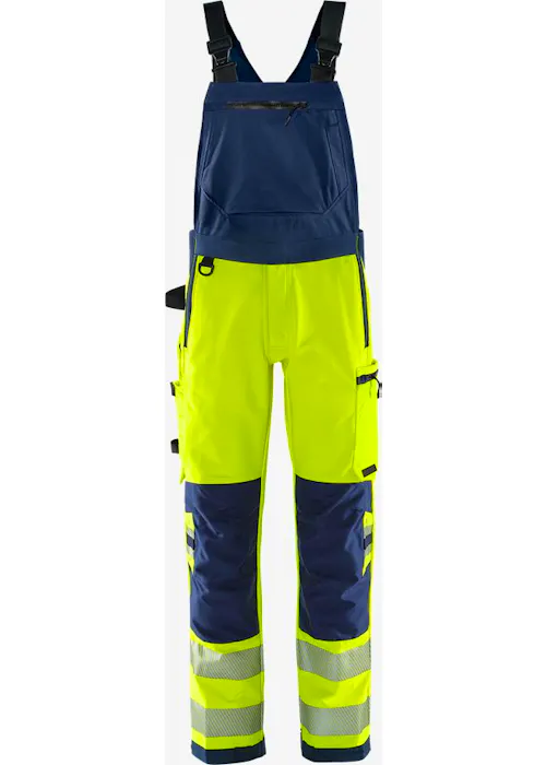 Fristads 134190 Green Amerikaanse Overall High Vis Klasse 2 1031 GSTP Stretch Stiby