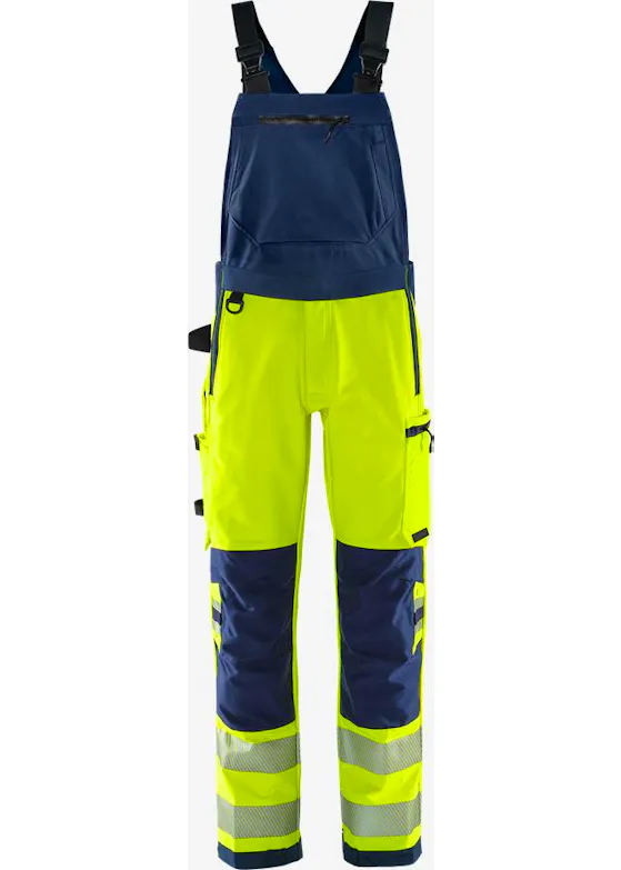 Fristads High vis Green Amerikaanse overall stretch klasse 2 1031 GSTP