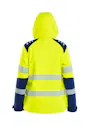 Blaklader 4401 Dames Softshell Winterjas High Vis miniatuur