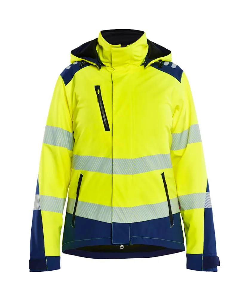 High Vis Gelb/Marineblau