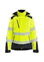 Blaklader 4401 Dames Softshell Winterjas High Vis miniatuur