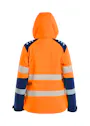 Blaklader 4401 Dames Softshell Winterjas High Vis miniatuur