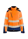 Blaklader 4401 Dames Softshell Winterjas High Vis miniatuur