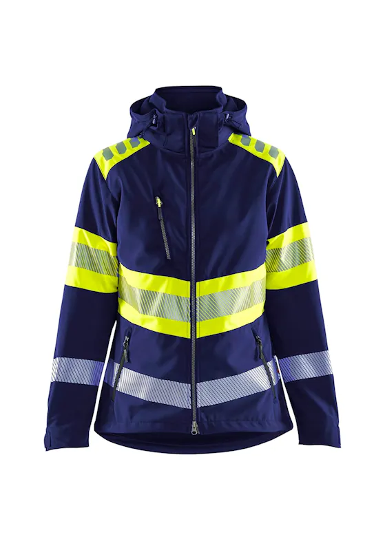 Blåkläder 4404 Damen-Softshelljacke High Visibility