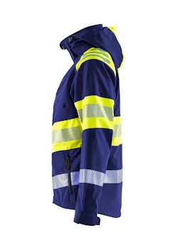 Blåkläder 4404 Dames Softshell Jack High Visibility miniatuur
