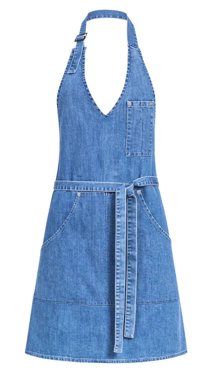 Hellblauer Denim