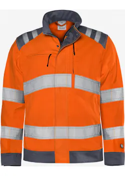 Fristads Trofta High Vis Green jack klasse 3 4067 GPLU miniatuur