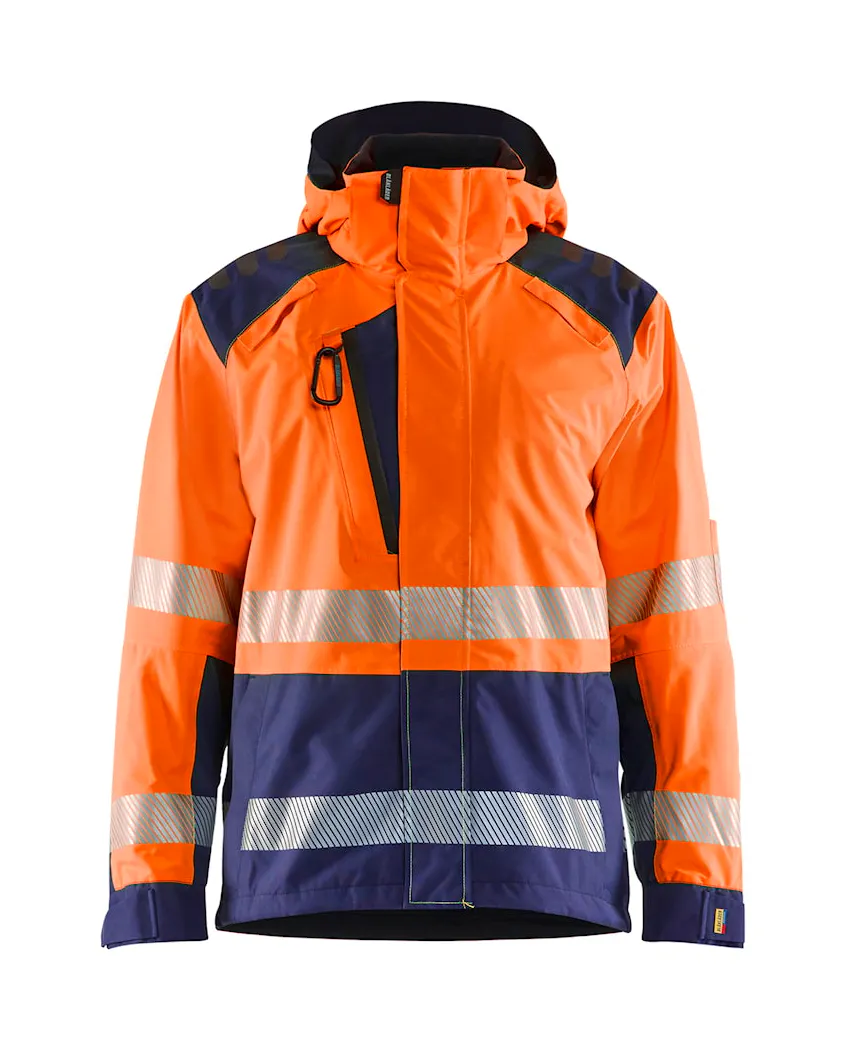 Oranje/Marineblauw