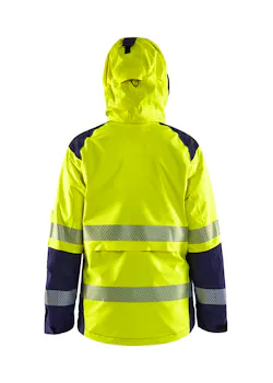 Blåkläder 4436 Dames Shelljack High Visibility miniatuur