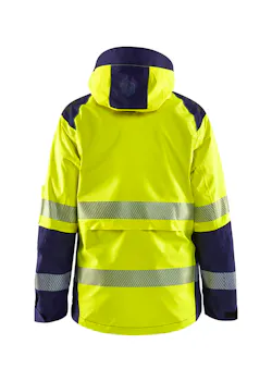 Blåkläder 4436 Dames Shelljack High Visibility miniatuur