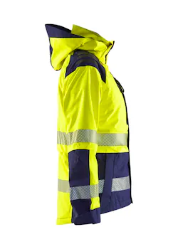 Blåkläder 4436 Dames Shelljack High Visibility miniatuur
