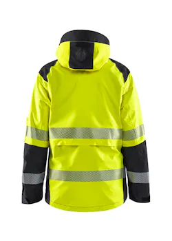 Blåkläder 4436 Dames Shelljack High Visibility miniatuur