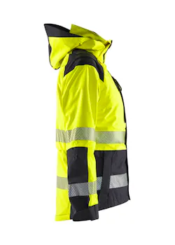 Blåkläder 4436 Dames Shelljack High Visibility miniatuur