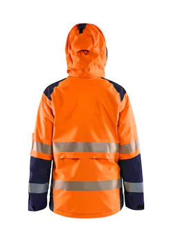Blåkläder 4436 Dames Shelljack High Visibility miniatuur