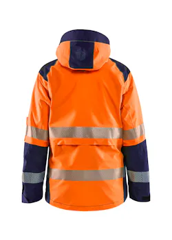 Blåkläder 4436 Dames Shelljack High Visibility miniatuur