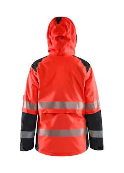 Blåkläder 4436 Dames Shelljack High Visibility miniatuur