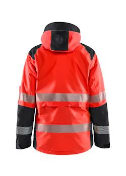 Blåkläder 4436 Dames Shelljack High Visibility miniatuur