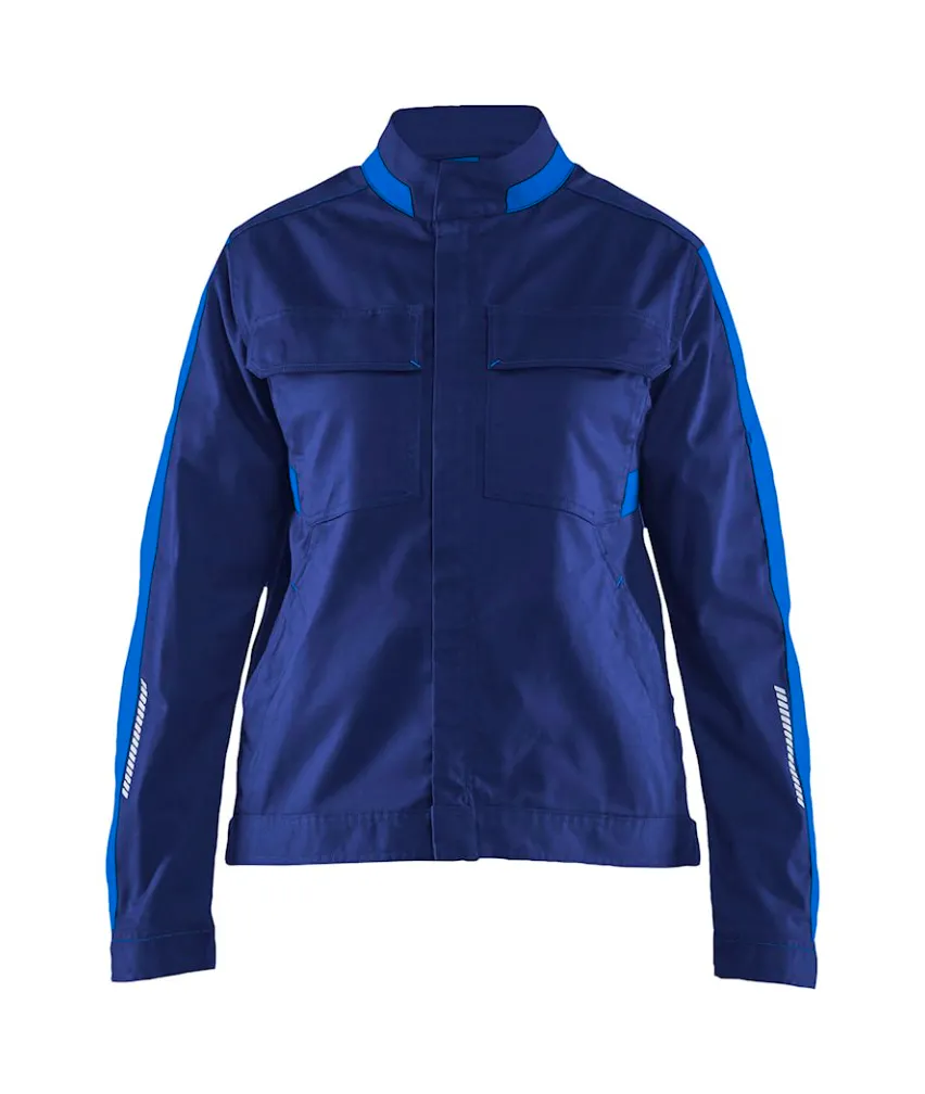 Marineblauw/korenblauw