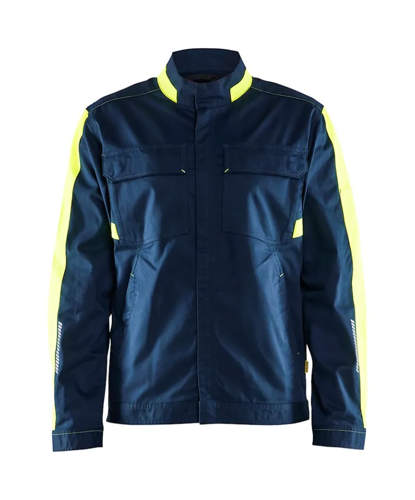 Marine/High Vis Geel