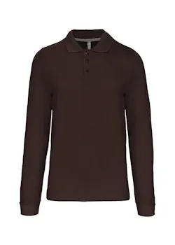 Kariban K243 Poloshirt Lange Mouwen miniatuur