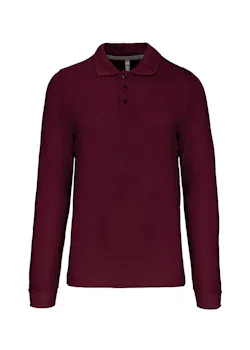 Kariban K243 Poloshirt Lange Mouwen miniatuur