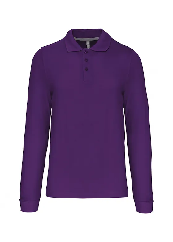 Kariban K243 Langarm-Poloshirt