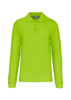 Kariban K243 Poloshirt Lange Mouwen miniatuur