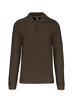 Kariban K243 Poloshirt Lange Mouwen miniatuur