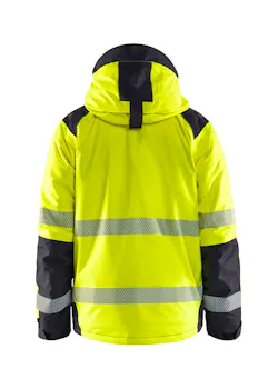 Blåkläder 4455 Heren Winterjas High Vis miniatuur