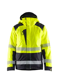 Blåkläder 4455 Heren Winterjas High Vis miniatuur