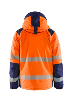 Blåkläder 4455 Heren Winterjas High Vis miniatuur