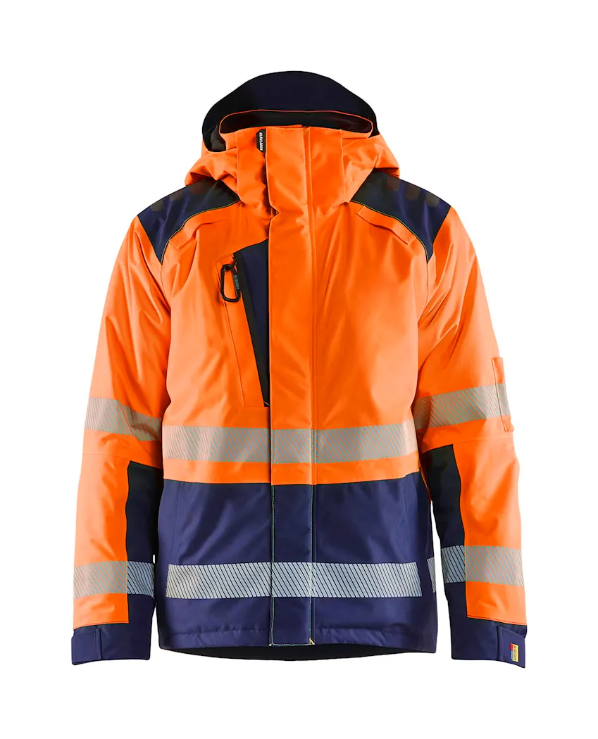 Oranje/Marineblauw