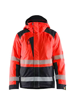 Blåkläder 4455 Heren Winterjas High Vis miniatuur