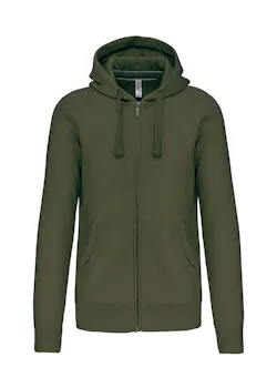 Kariban K454 Sweat à capuche zippé coupe standard Regular Fit thumbnail (vignette)