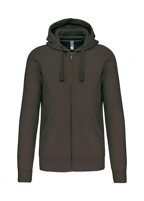 Kariban K454 Sweat à capuche zippé coupe standard Regular Fit