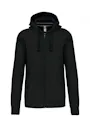 Kariban K454 Hooded Sweater Met Rits Regular Fit miniatuur