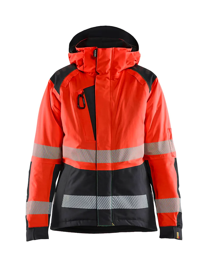 Orange/Schwarz