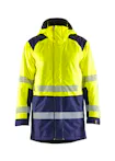 High Vis Geel/Marineblauw