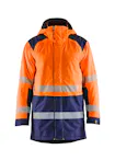 High Vis Oranje/Marineblauw