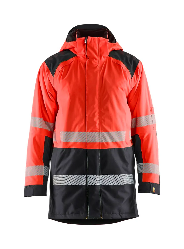 High Vis Rood/Zwart