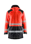 High Vis Rood/Zwart