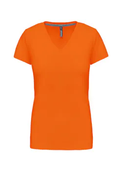 Kariban K381 T-Shirt V-Hals Korte Mouwen Dames miniatuur